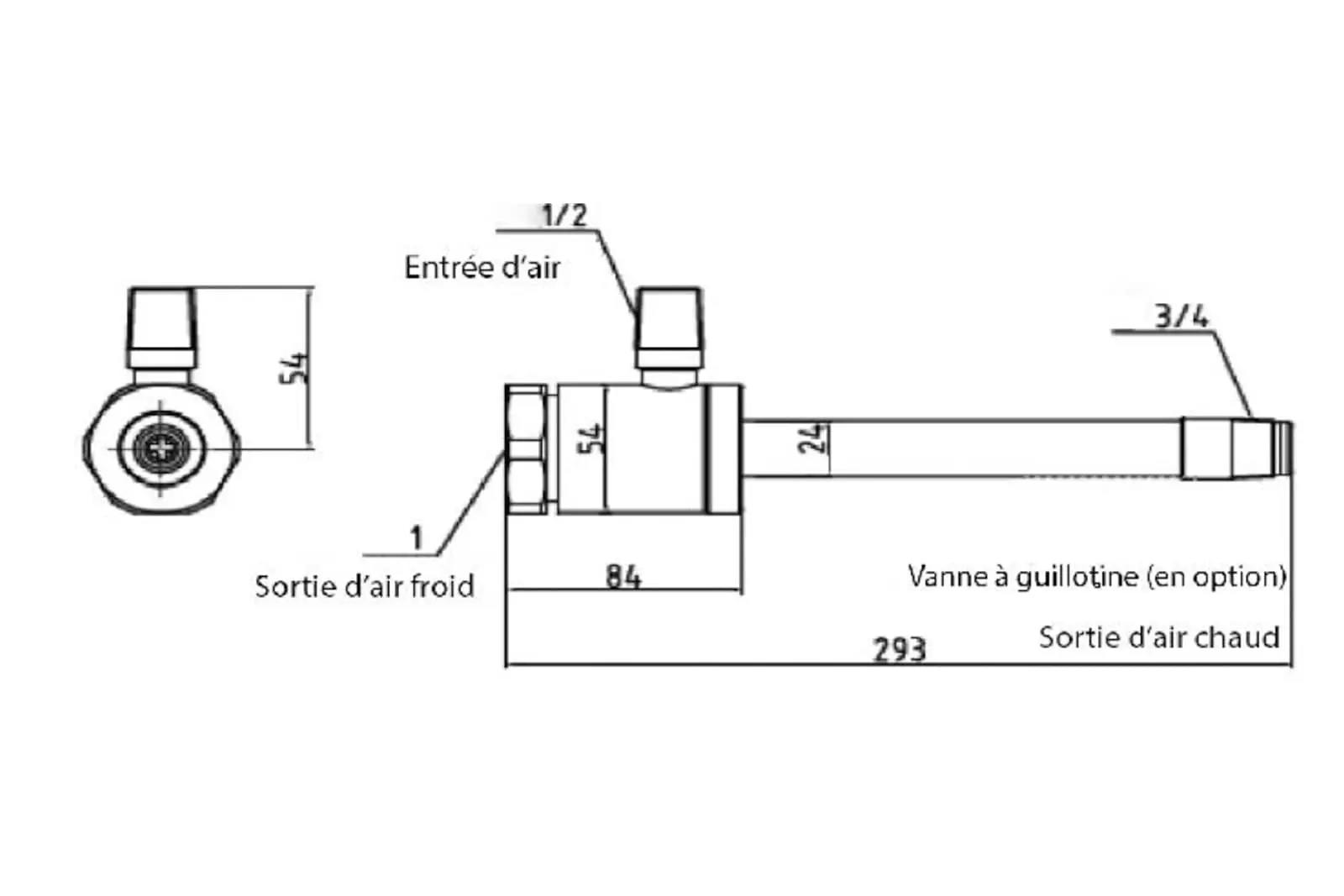 DIMENSIONS TECHNIQUES