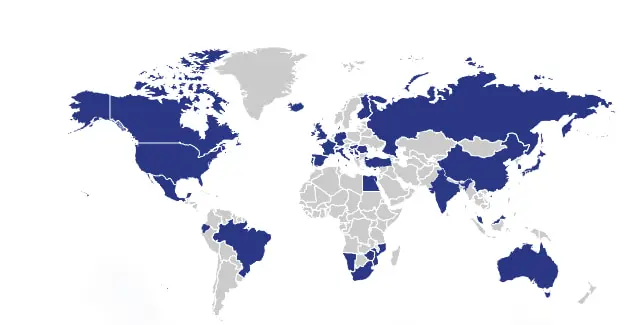 Une présence mondiale